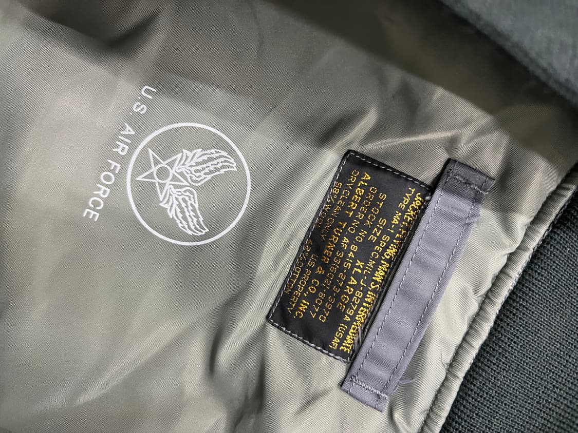 토이즈맥코이 스타일 항공 점퍼 XL 새상품 상품이미지4