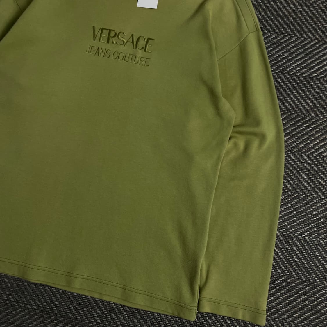 90s 베르사체 메두사 빅로고 아카이브 롱슬리브o 3640 상품이미지2