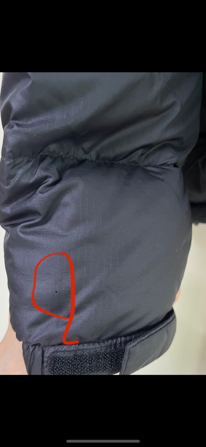 노스페이스 눕시 패딩 XL 상품이미지3