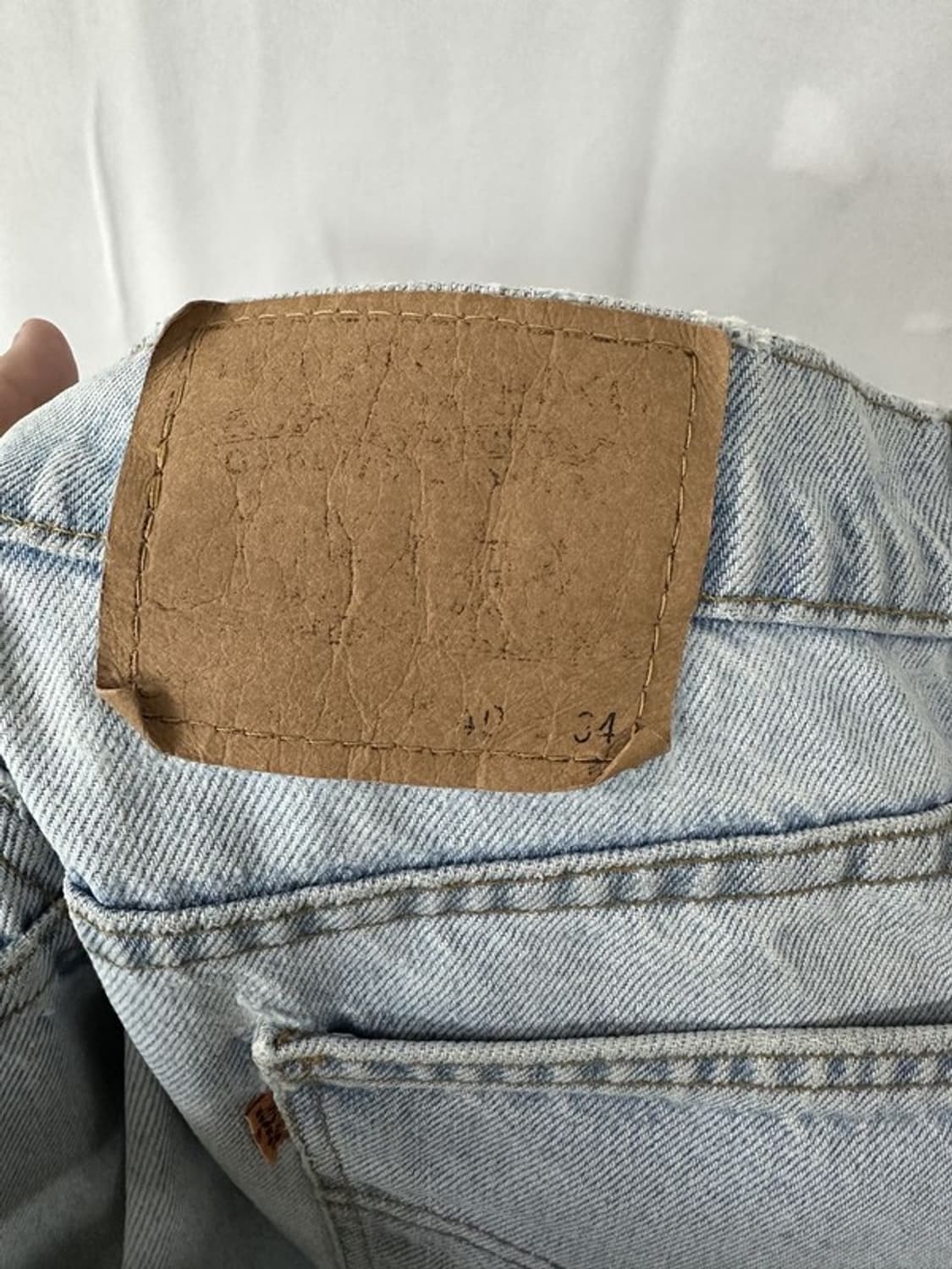 [W40L34] LEVI'S 리바이스560 90s USA 빈티지 오렌지탭 상품이미지5