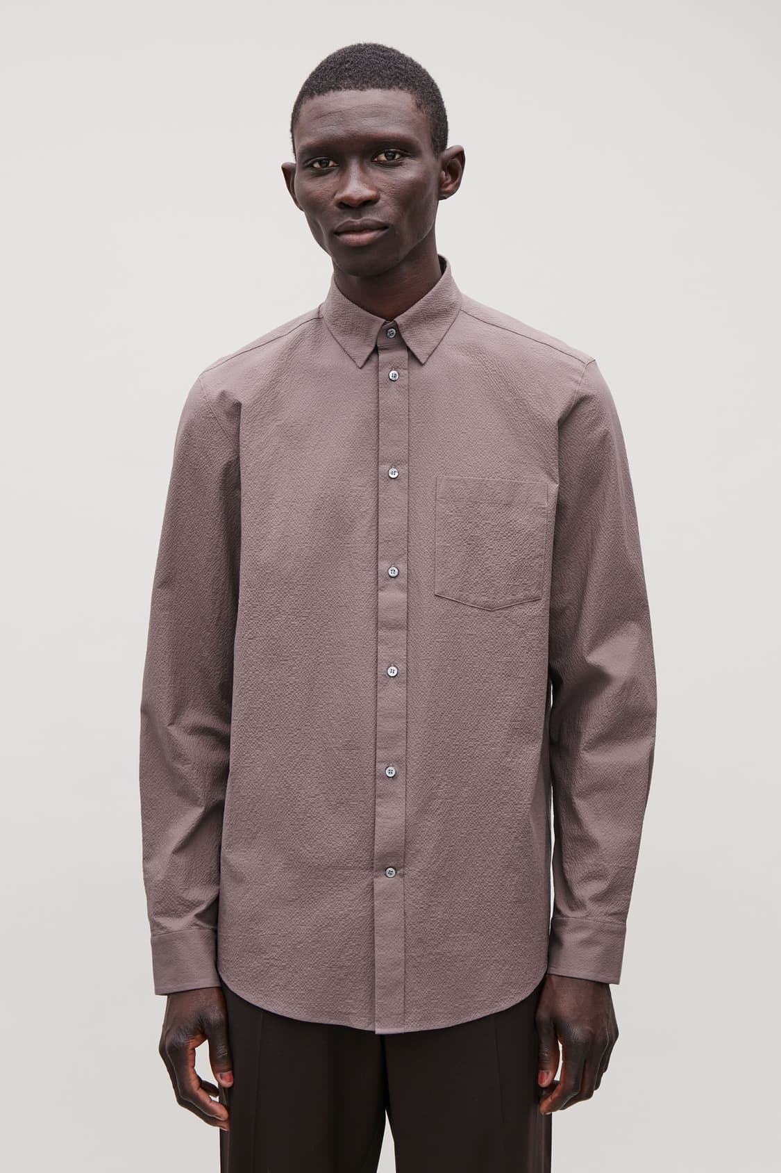 코스(COS) 텍스쳐드 시어서커 셔츠 상품이미지2