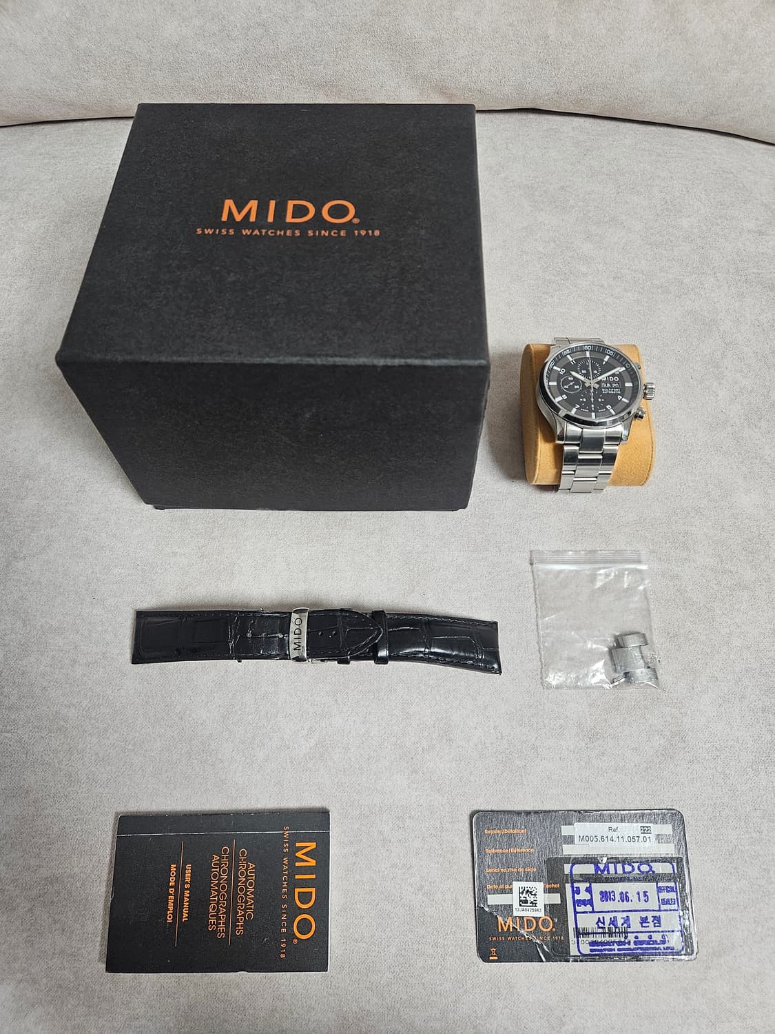 미도 멀티포트 크로노그래프 시계 상품이미지2