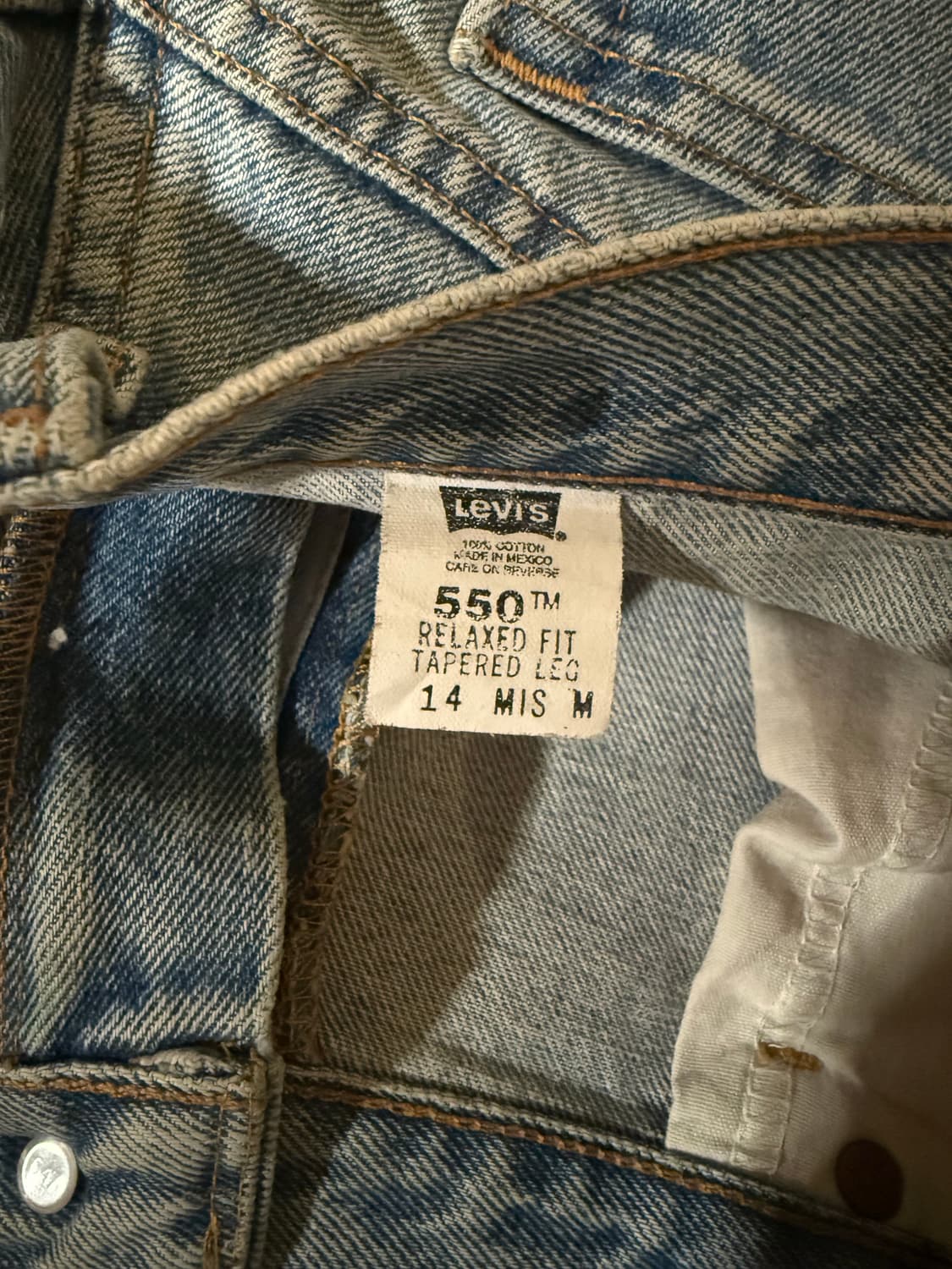 빈티지 리바이스 550 상품이미지2