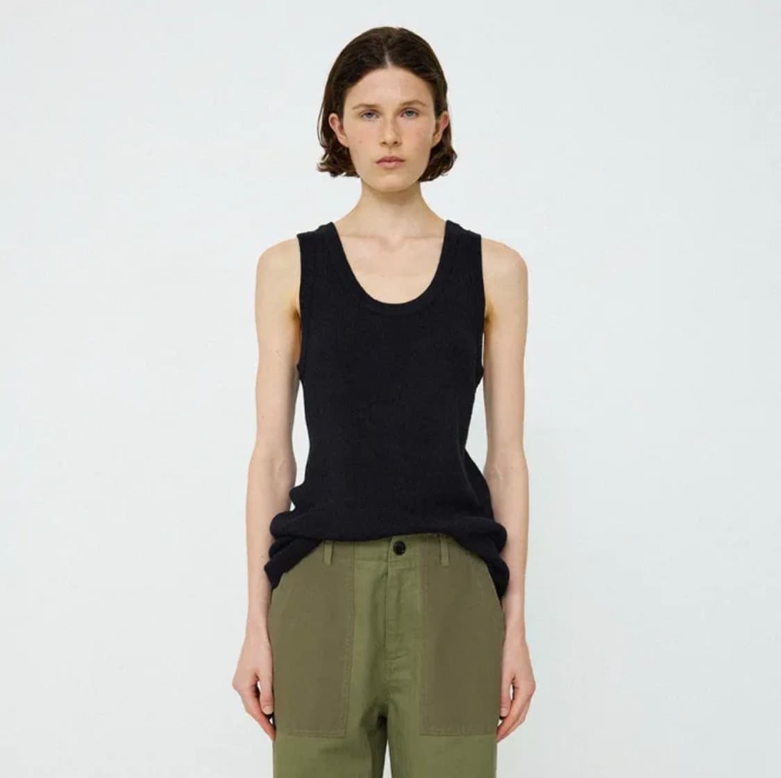 로우 Leau classic rib tank 상품이미지1