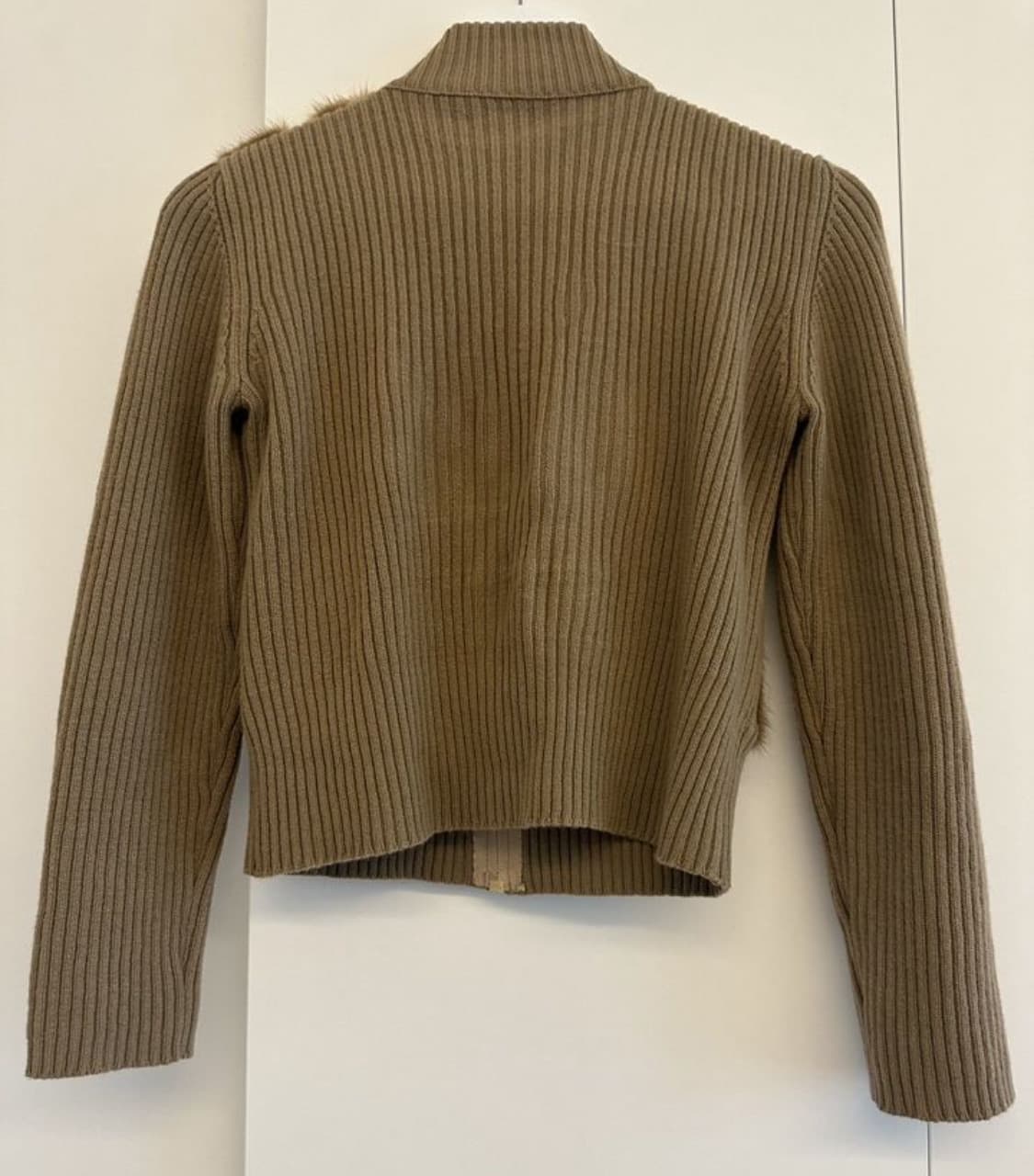 PRADA 프라다 집업 크롭재킷(울/캐시미어/디테일-밍크 퍼)해외발송 상품이미지8