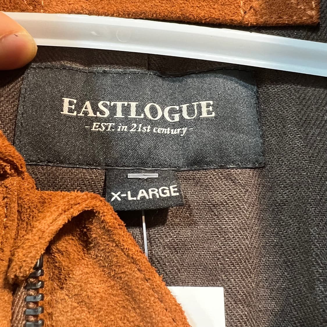 [XL] EAST LOGUE 이스트로그 스웨이드 자켓 상품이미지6
