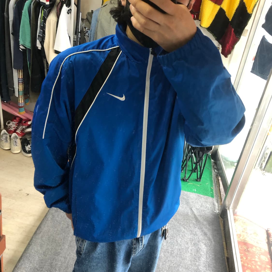 [L] 00s NIKE 올드스쿨 윈드브레이커 상품이미지9