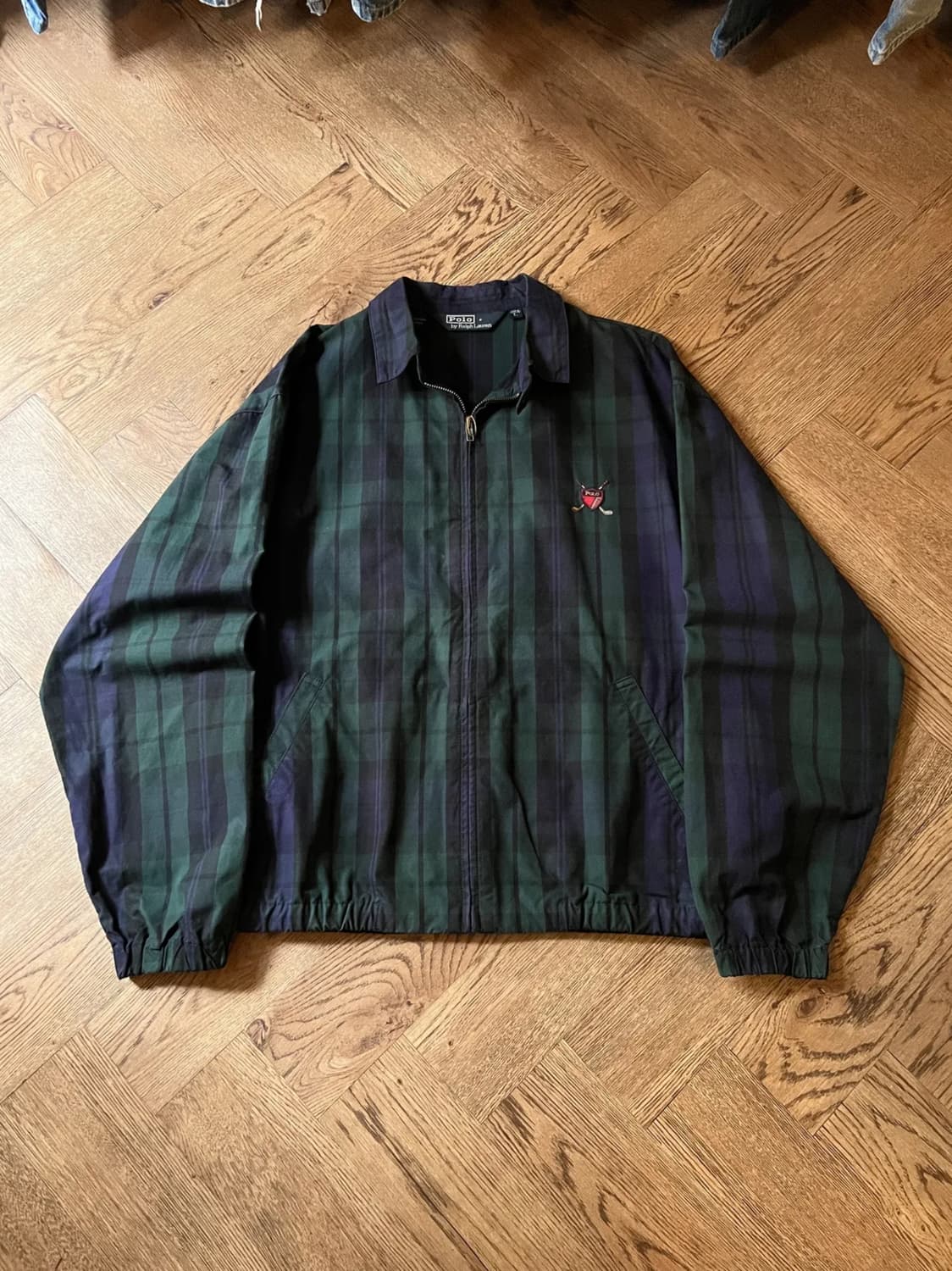 [L]폴로 랄프로렌 블랙와치 체크 베이포트 자켓 상품이미지1