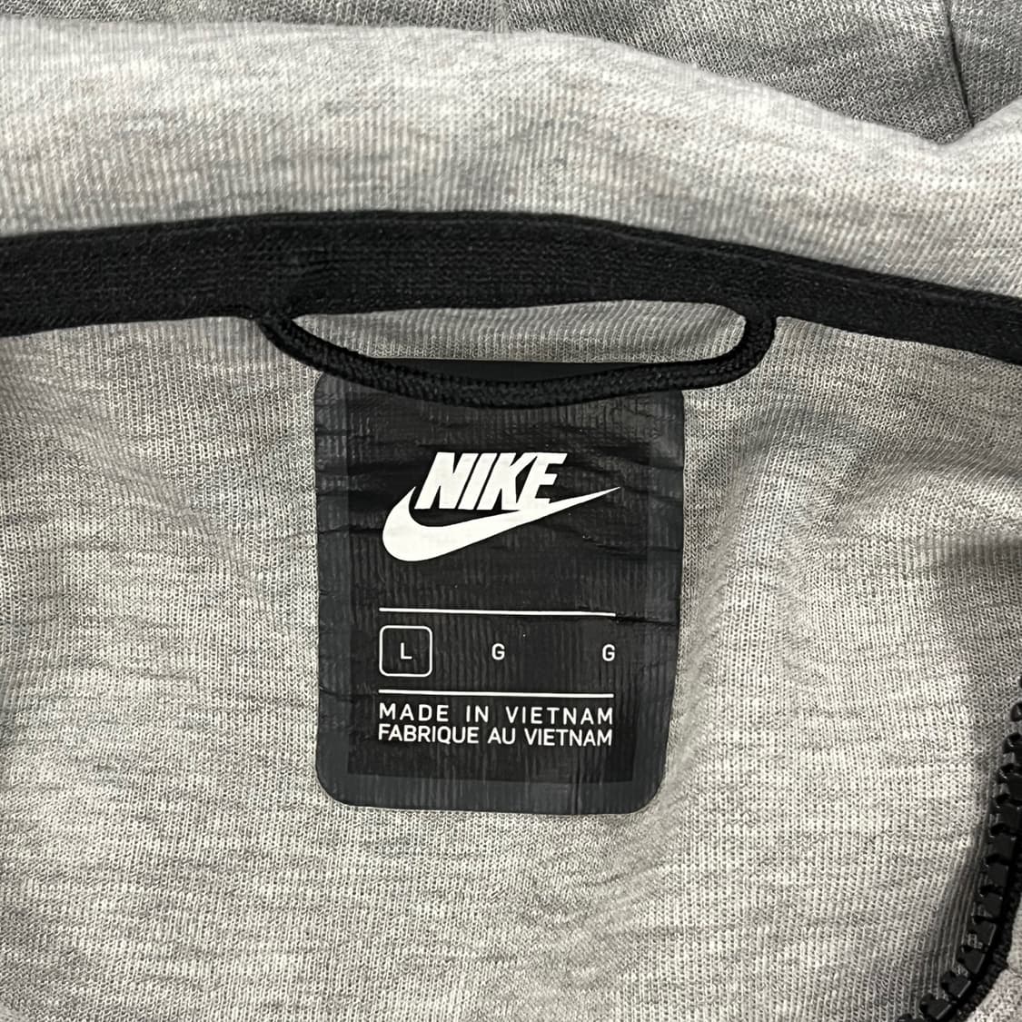 [정품/L] 나이키 테크 플리스 풀집업 그레이 b17 상품이미지5