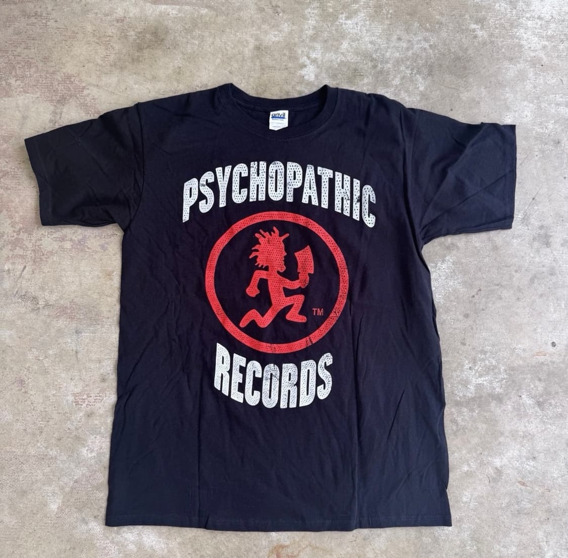 빈티지 반팔 Psychopathic Records anvil 상품이미지1
