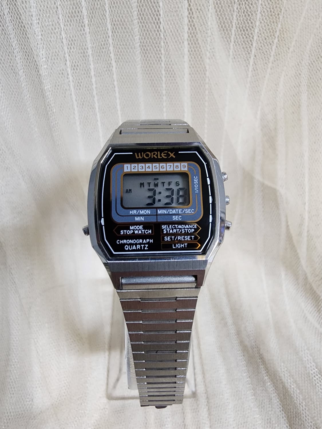 80s90s WORLEX 월렉스 빈티지 전자시계 상품이미지2