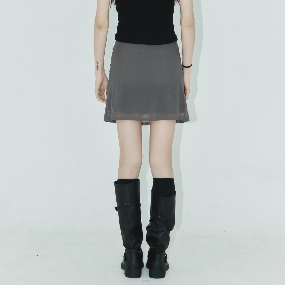 Christopher kane & topshop stud skirt 상품이미지3