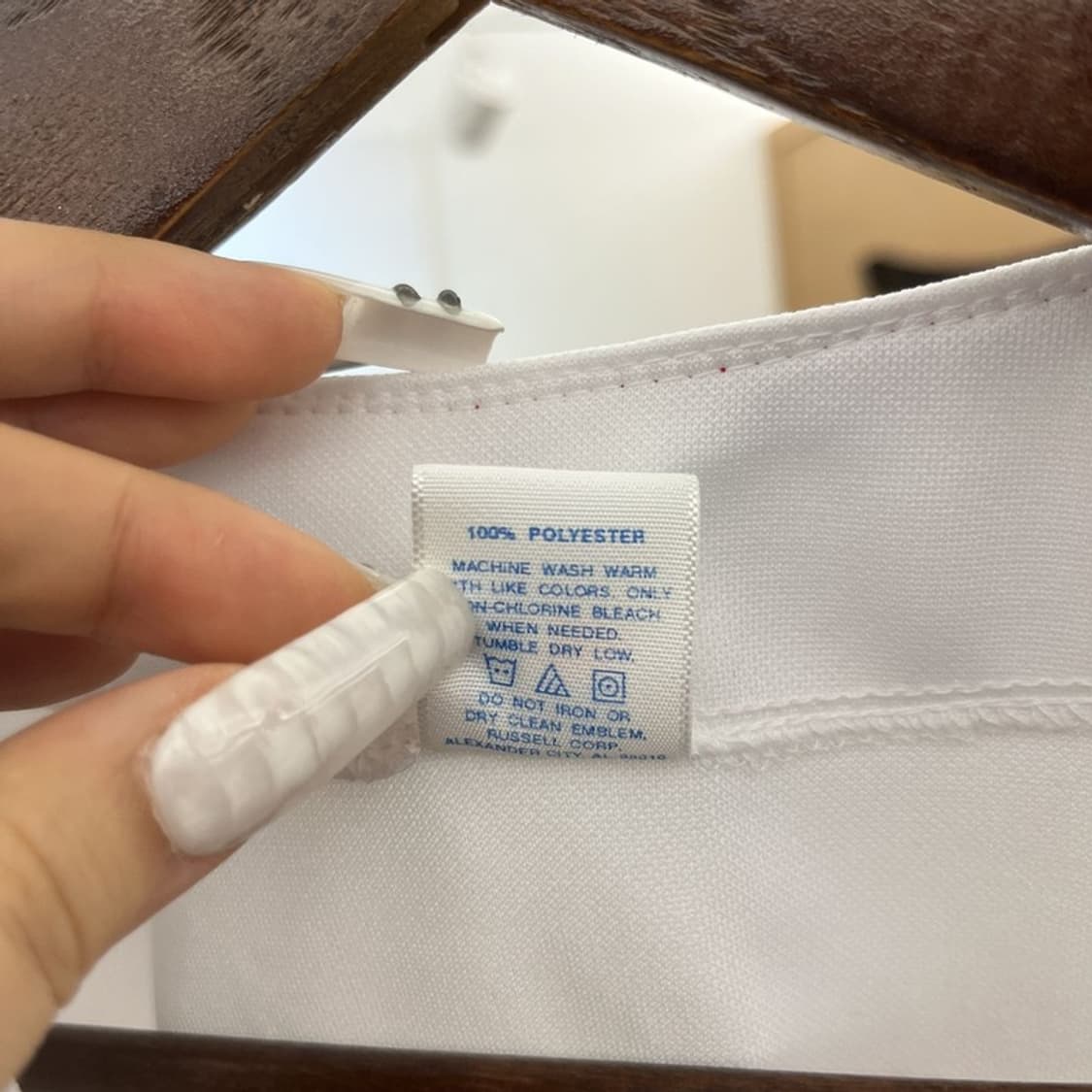 러셀 LA에인절스 홈 유니폼 져지 반팔티 L C10996 상품이미지6