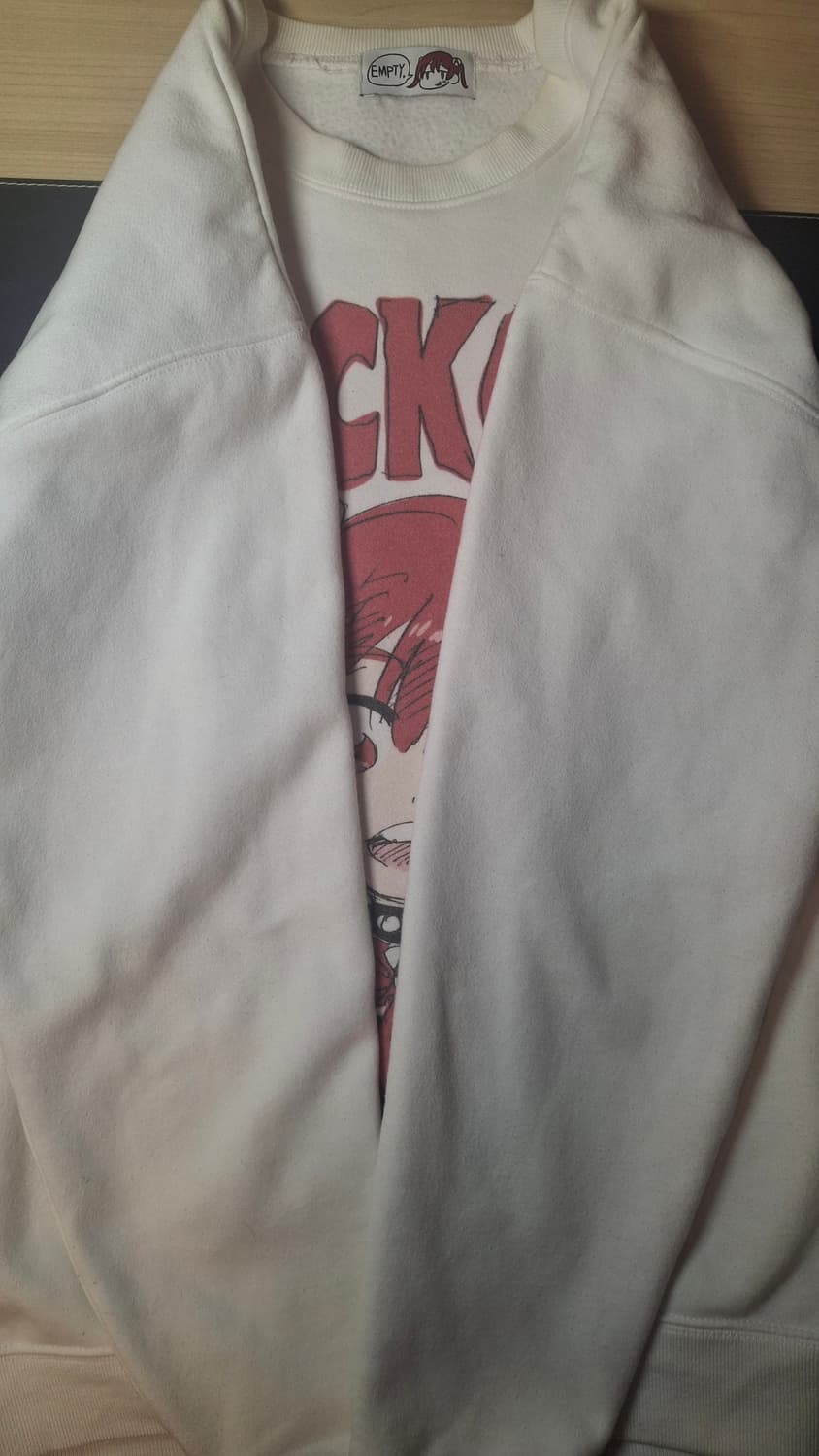 준이나가와 엠프티룸 fuck off 스웻셔츠 상품이미지2