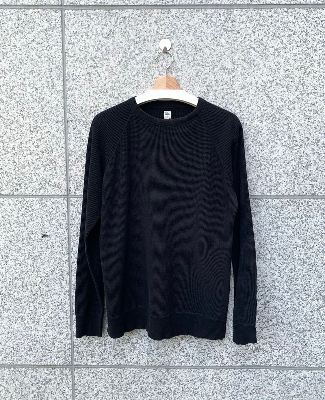 캡틴선샤인 레글런 와플 스웨트 셔츠 상품이미지1