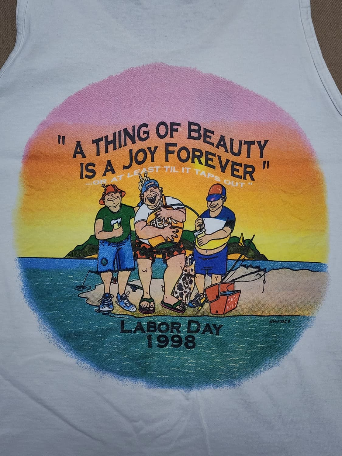 90s Oneita 'Labor Day' Tank Top64 상품이미지3