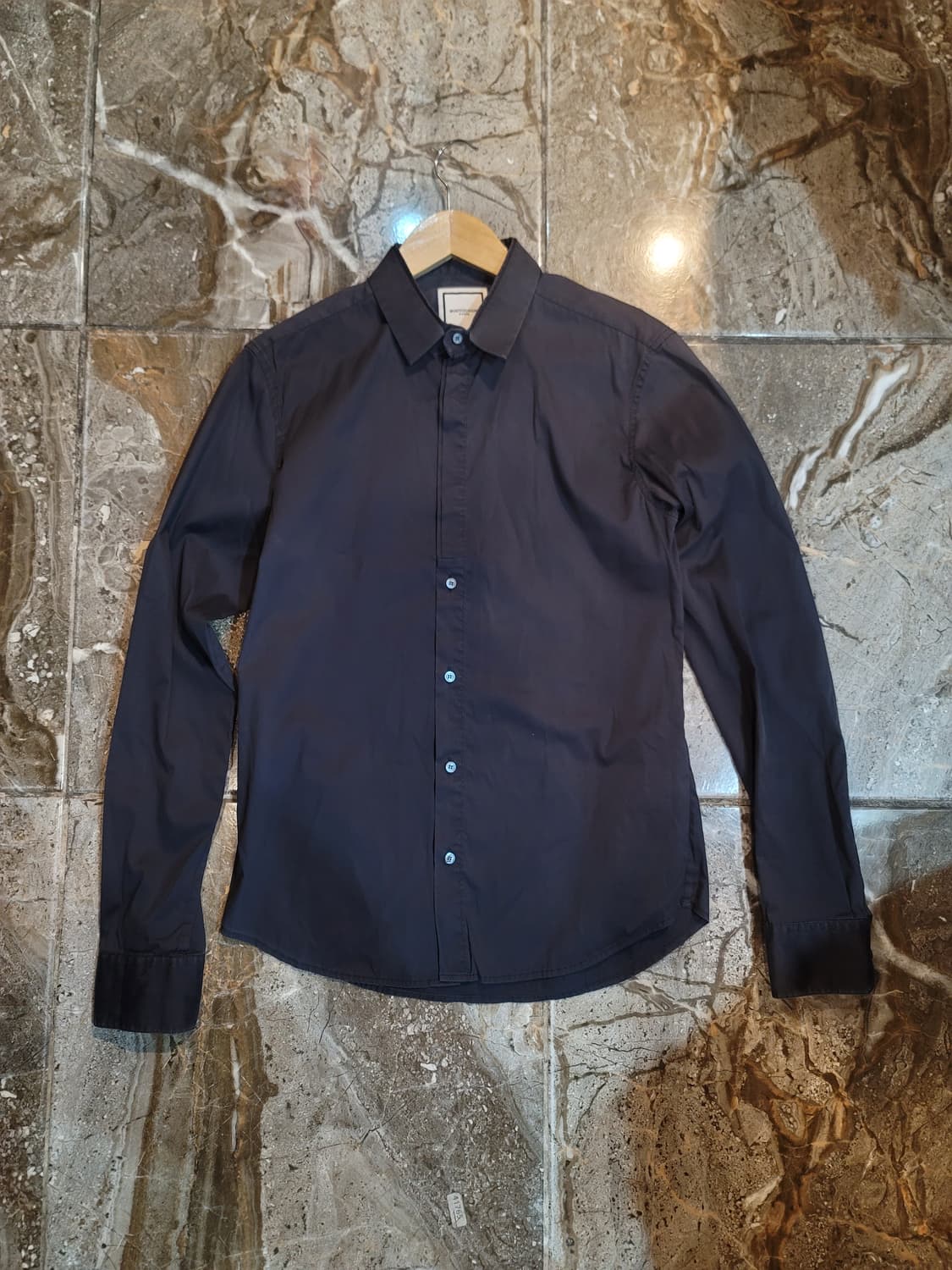 우영미 블랙/ 차콜 셔츠 2장 일괄(남녀공용) 상품이미지6