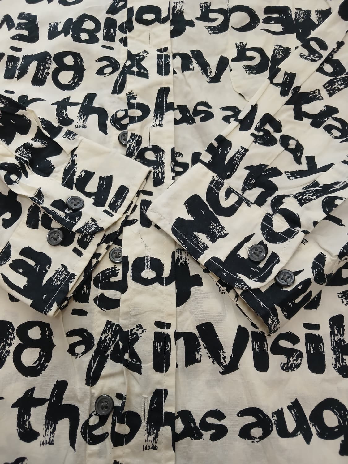 Cps 알파벳 로고 셔츠 상품이미지3