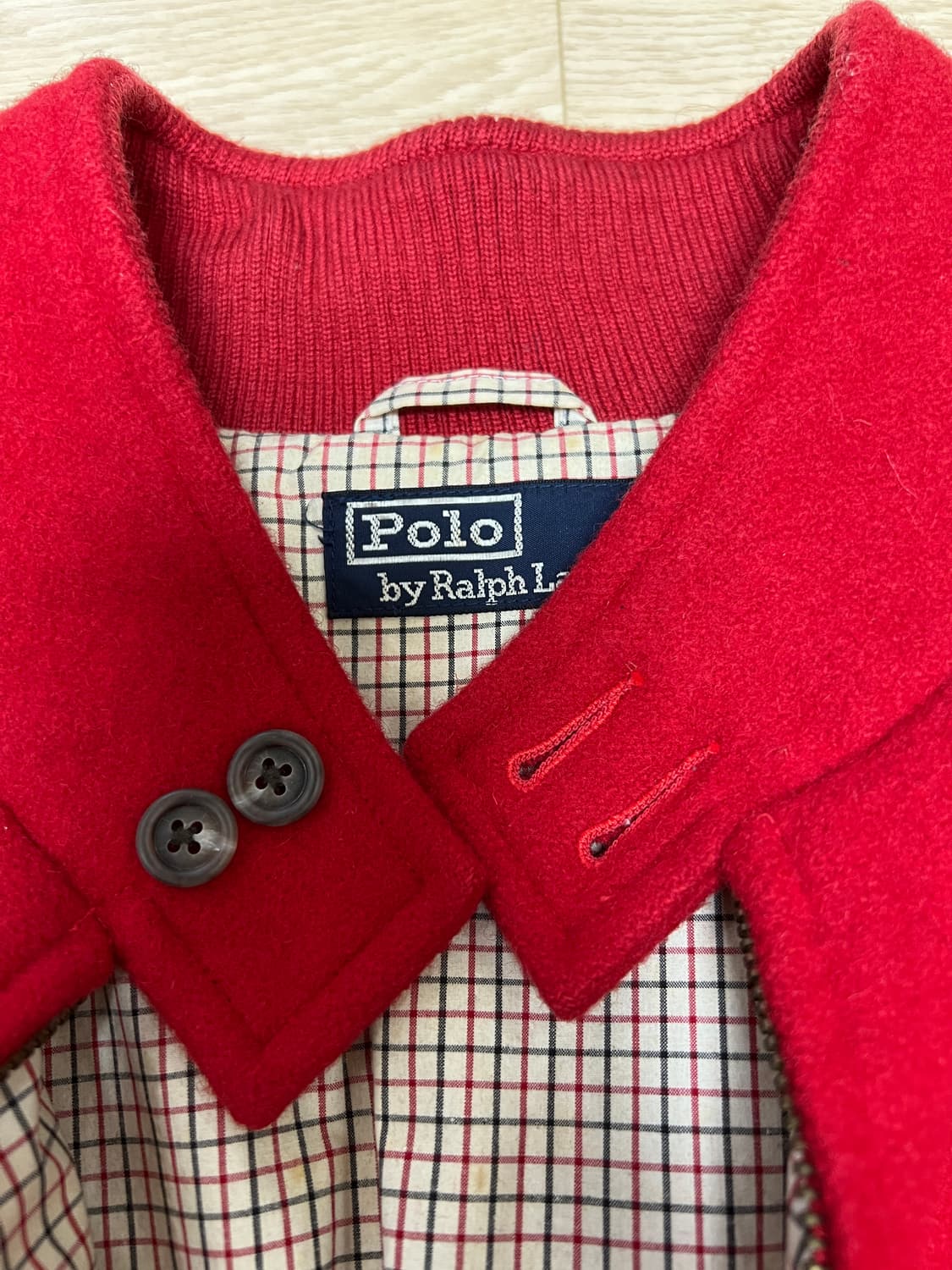 90s 폴로 랄프로렌 바라쿠타 울 자켓 상품이미지2