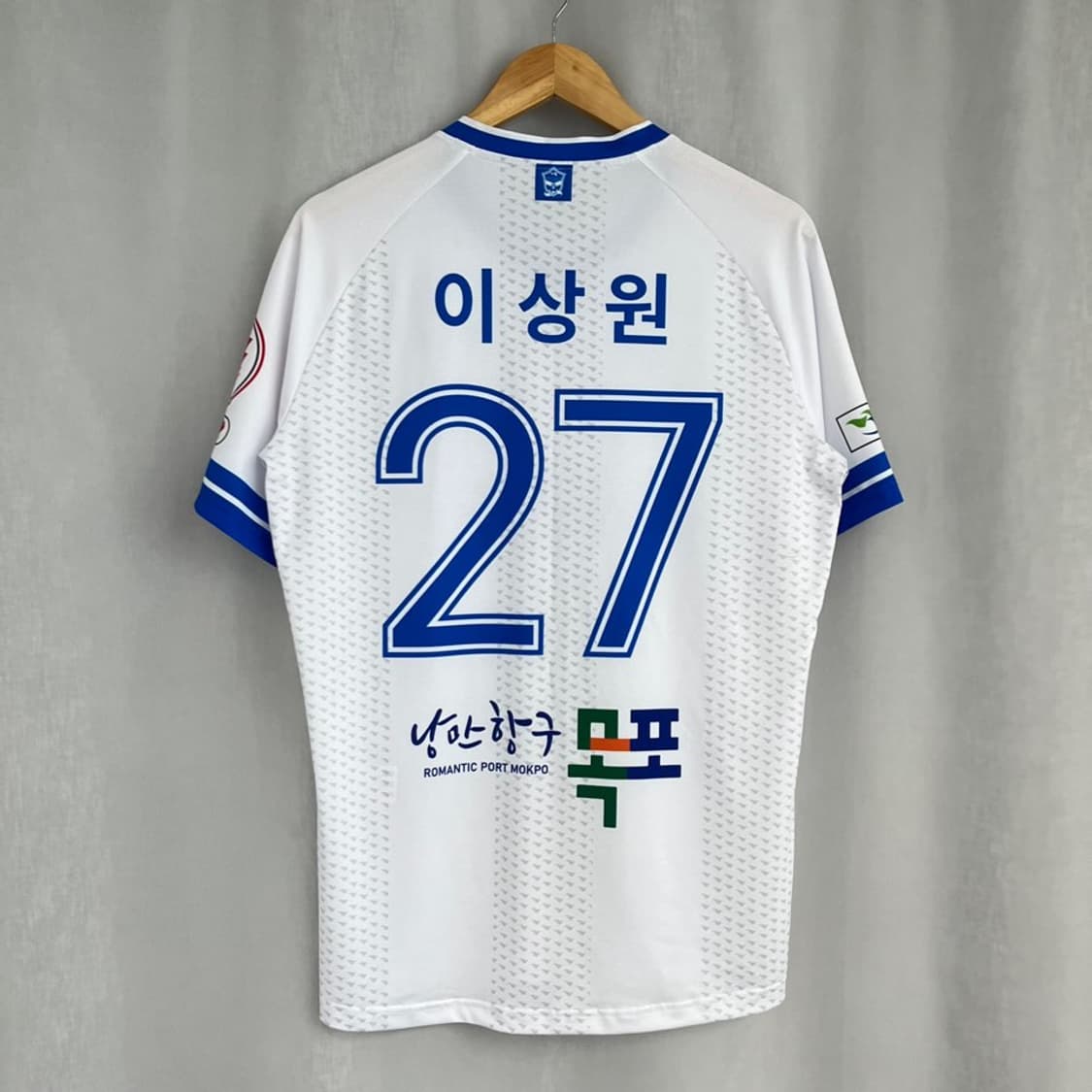 목포 FC 반팔 축구 유니폼/이상원/#3889 상품이미지3