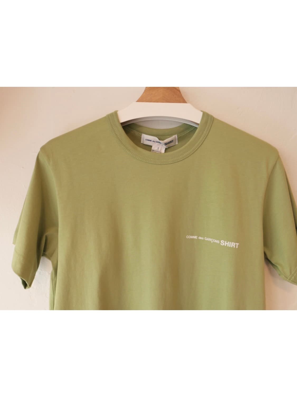 꼼데가르송 셔츠 로고 반팔 새상품 상품이미지2