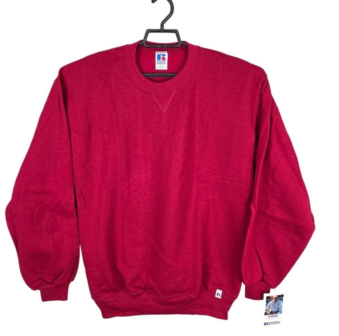 🇺🇸90년대 러셀 애슬래틱 딥레드 데드스탁 L 상품이미지1