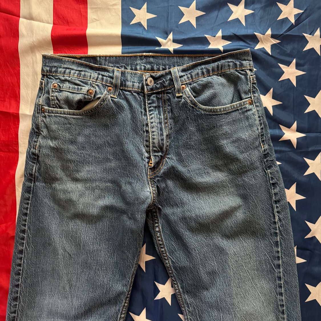 [33] Levi's 리바이스 505 데님 청바지 - 2 상품이미지2