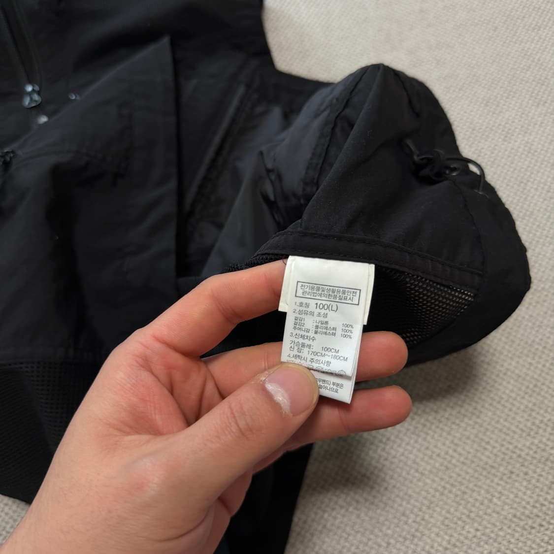 노스페이스 바람막이 조끼 상품이미지3