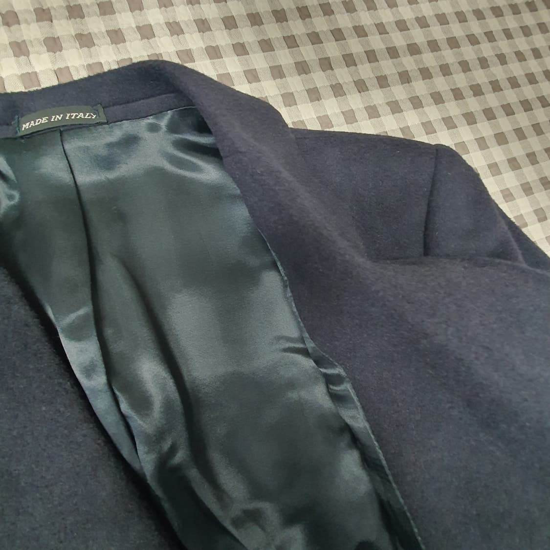 멋진 울 캐시미어 롱 코트 남자95 상품이미지7