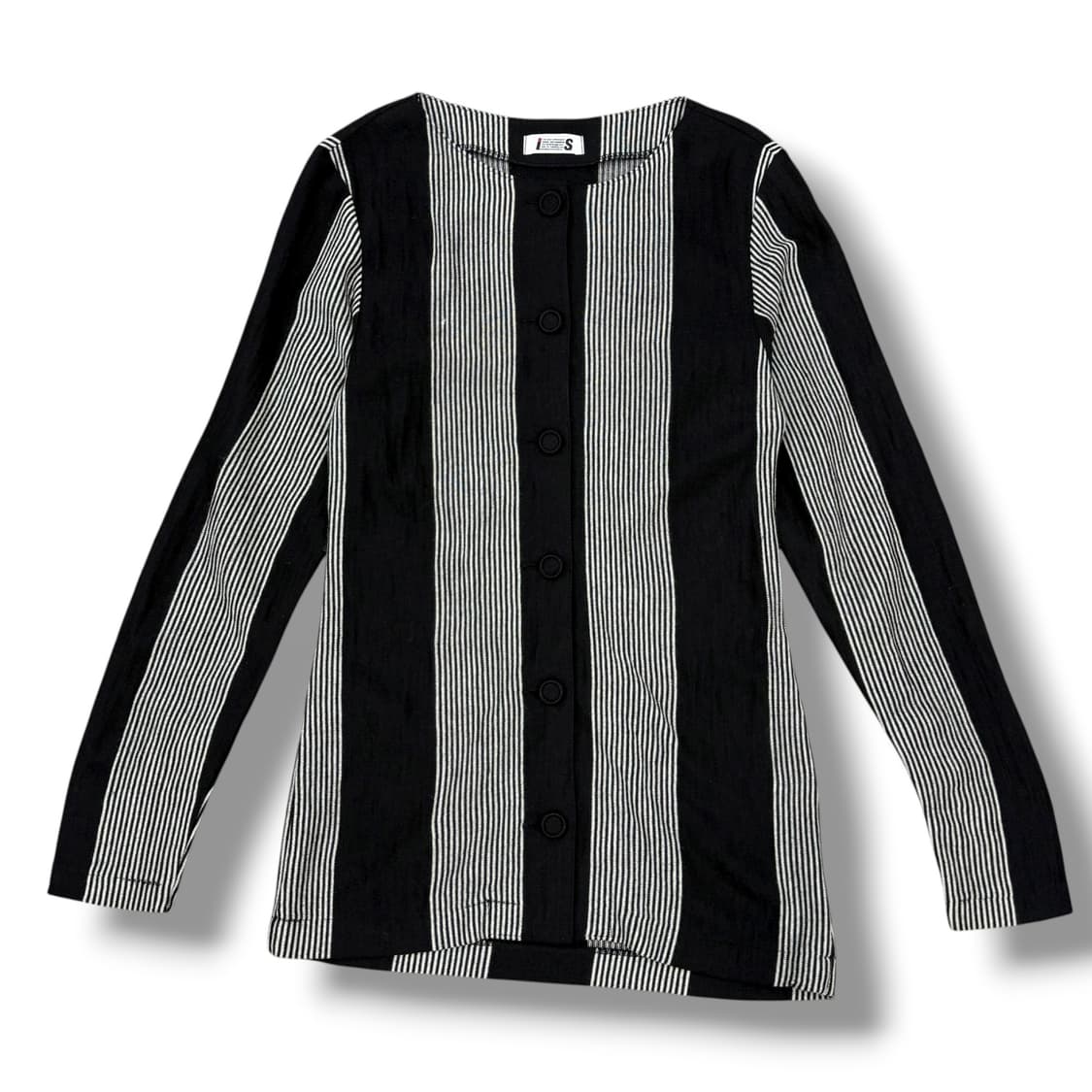 Issey Miyake 이세이미야케  스트라이프 니트 가디건 상품이미지1