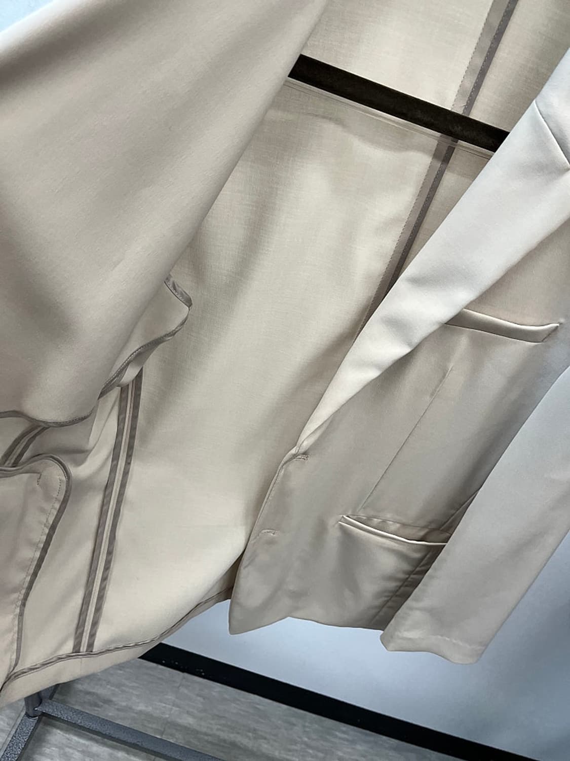 100) 시스템 23ss 스판 봄자켓  상품이미지6