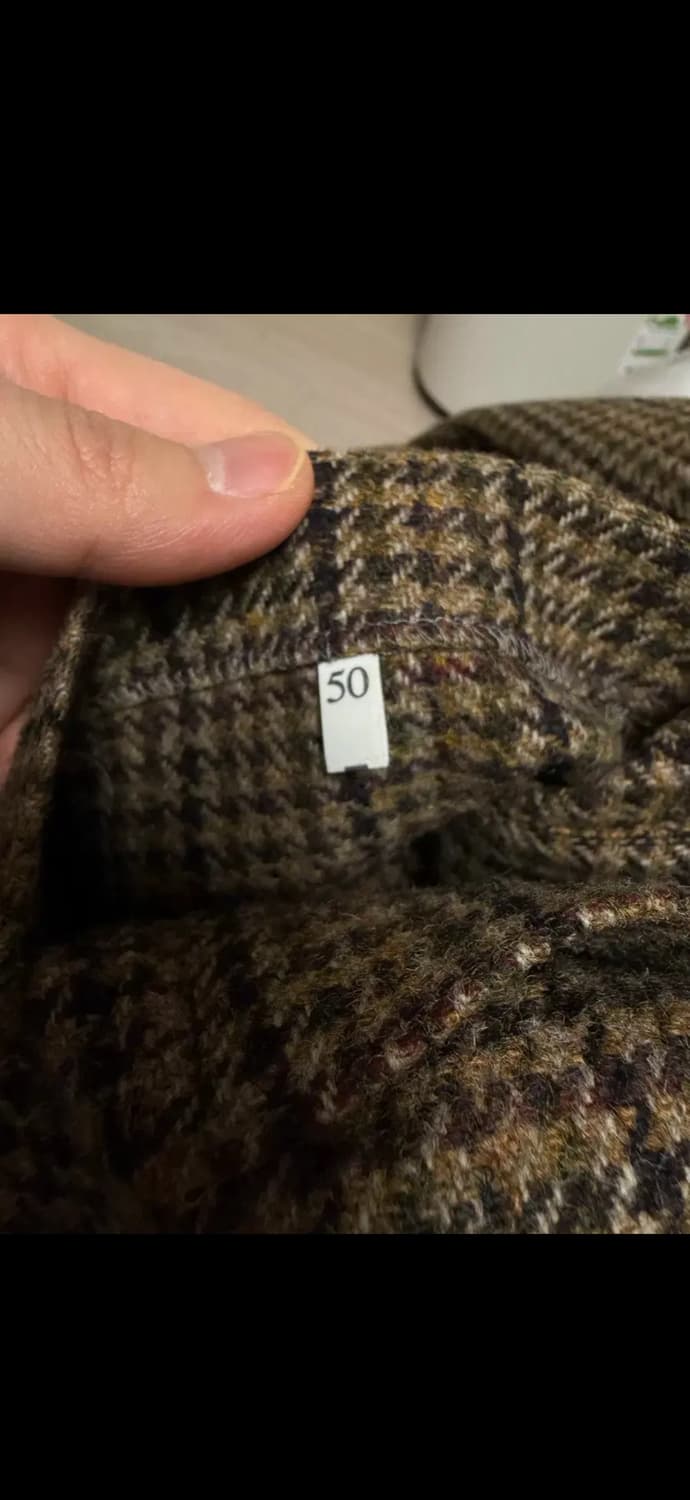 Justo Gimeno 트위드 하운드투스 자켓 50 상품이미지8