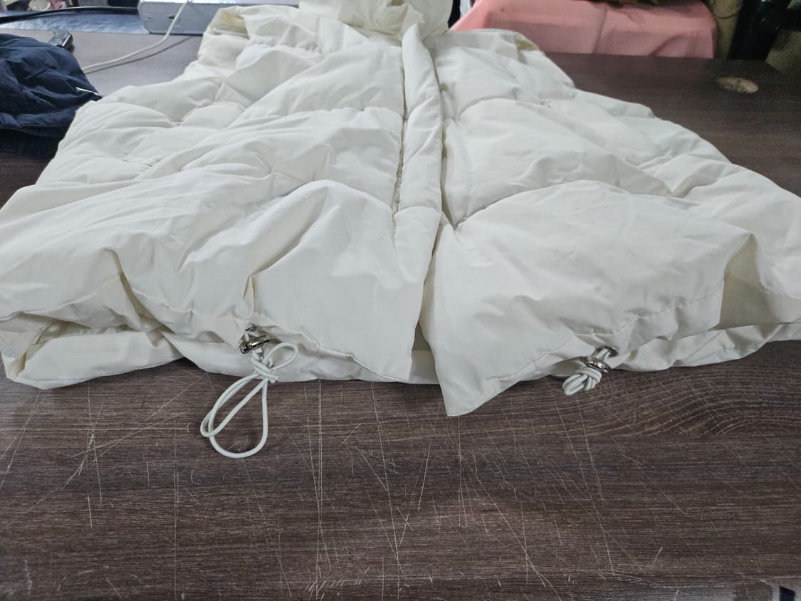 DYG 화이트 패딩 조끼   L 상품이미지3