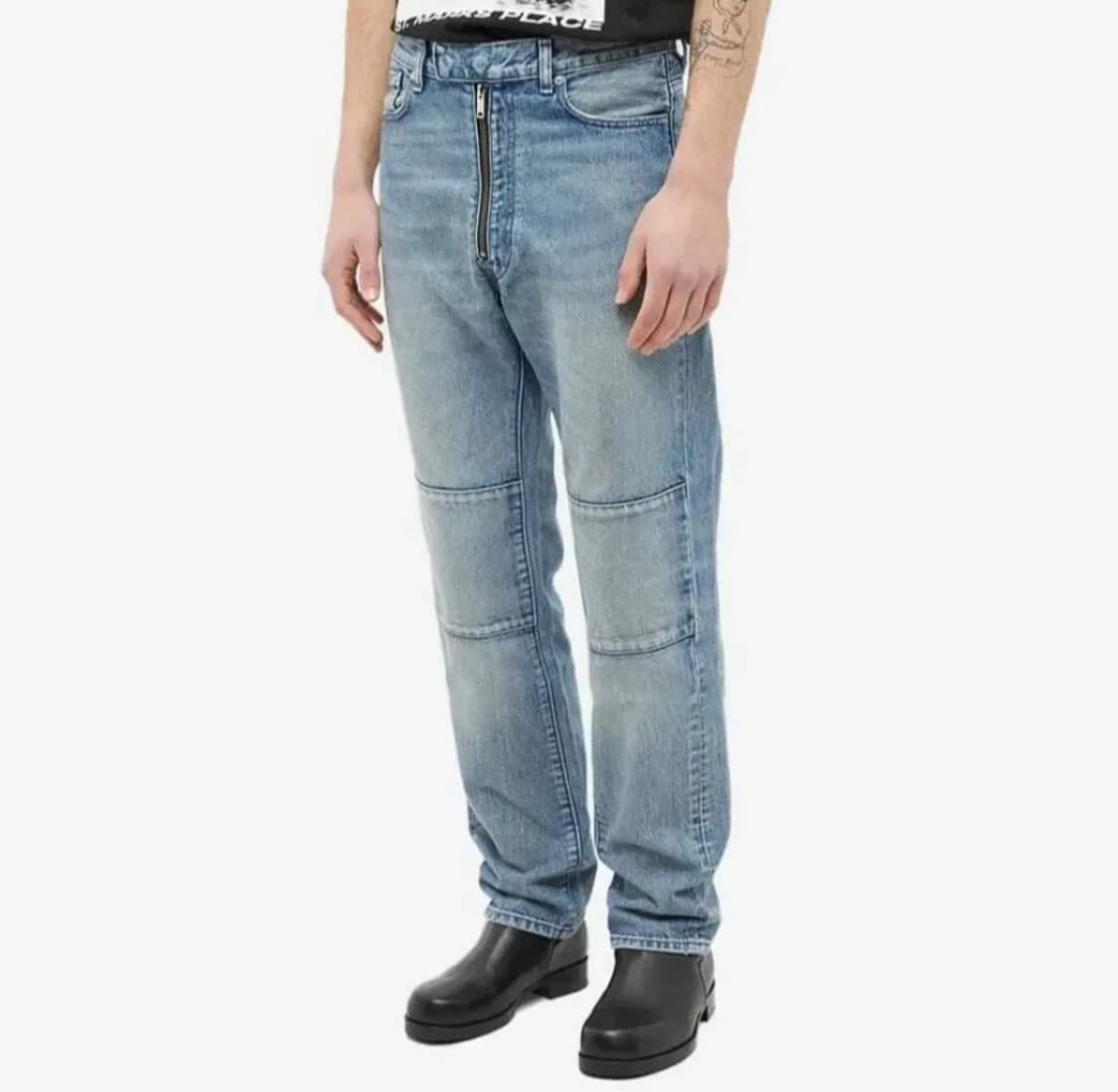 리바이스 더블니 바이커 진x앰부쉬 윤 새제품 30x32 미개봉 상품이미지7