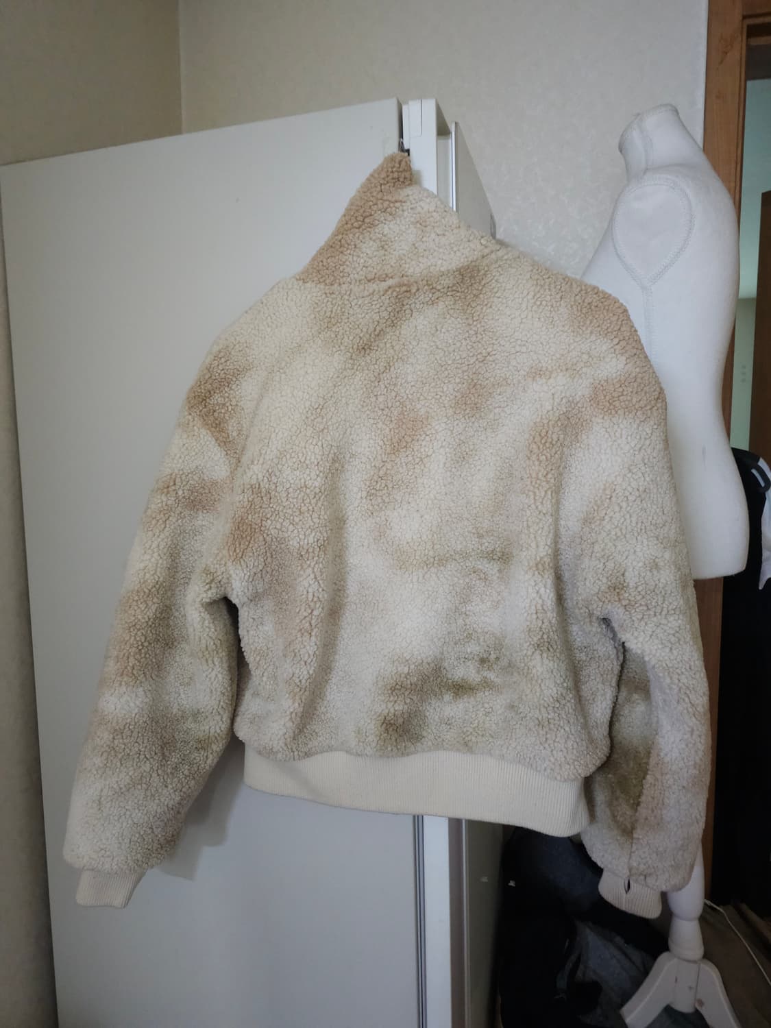 오디너리홀리데이 뽀글이 누빔점퍼 상품이미지5