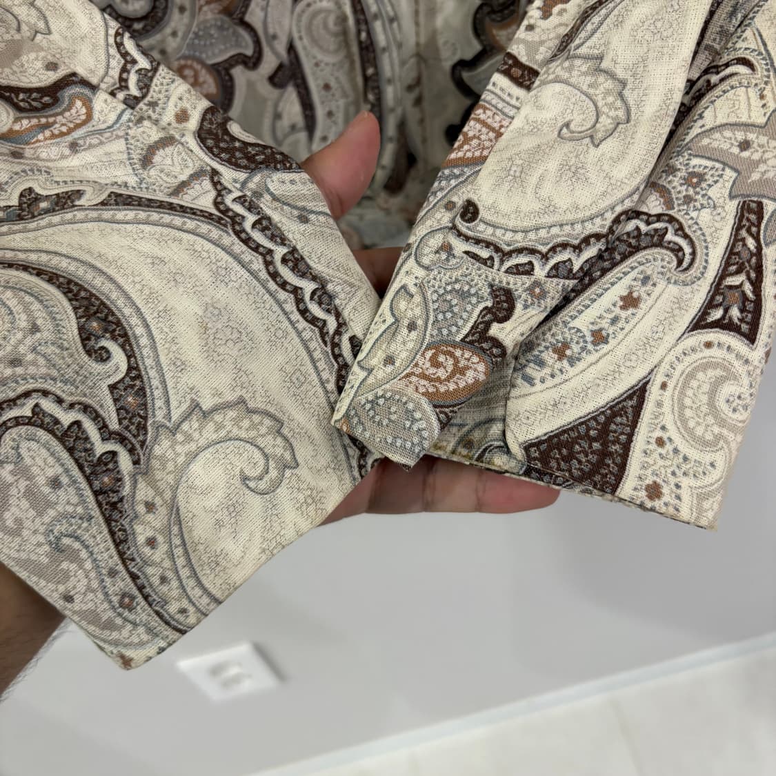 닥스 페이즐리 패턴 자켓 아이보리 88-160 상품이미지6