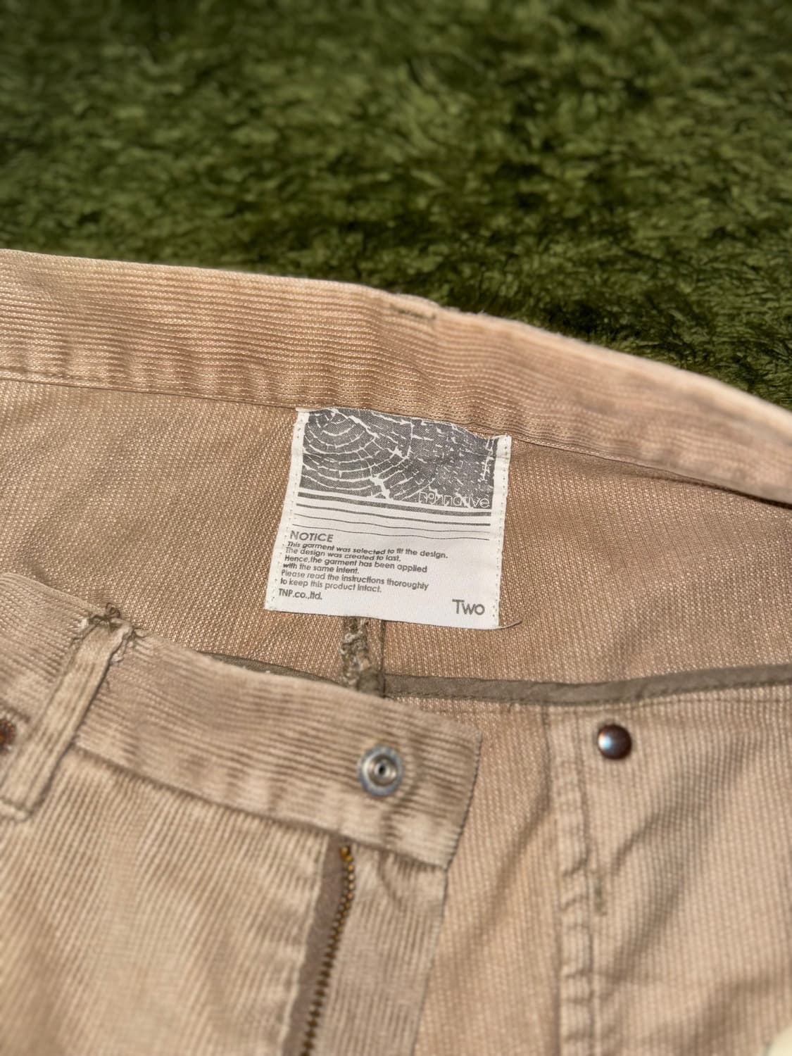 [2] Nonnative 논네이티브 바텍 포켓 코듀로이 팬츠 상품이미지4