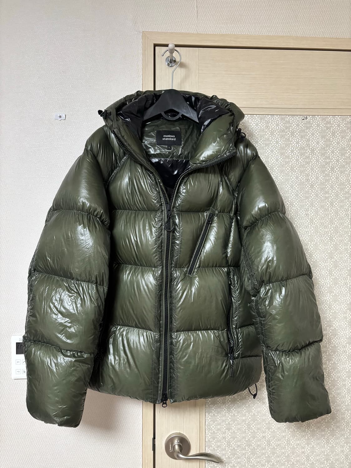 무신사 시티 레저 시어 립스탑 다운 L 상품이미지1