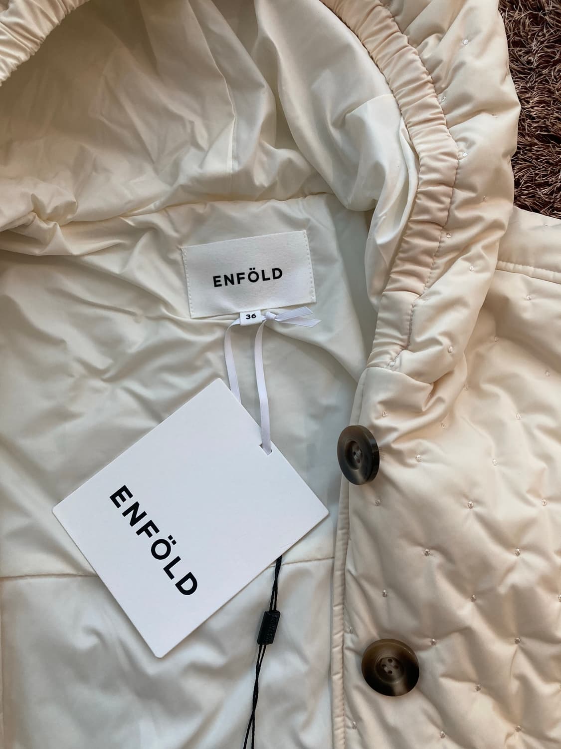 엔폴드(ENFOLD) 퀼팅 패딩 쟈켓 상품이미지3