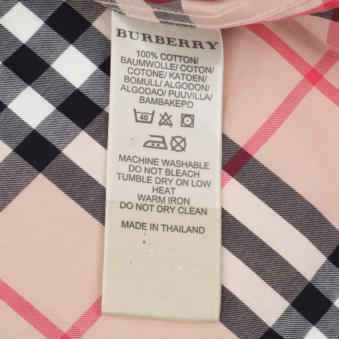 버버리 브릿 노바체크 셔츠 상품이미지9