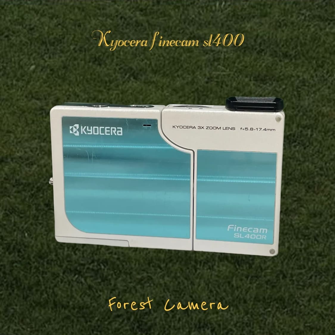 (셀카/희귀) 교세라 finecam sl400r 디지털카메라 상품이미지1