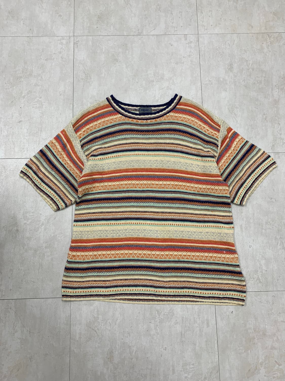 겐조 스트라이프 반팔 니트 #451 상품이미지1