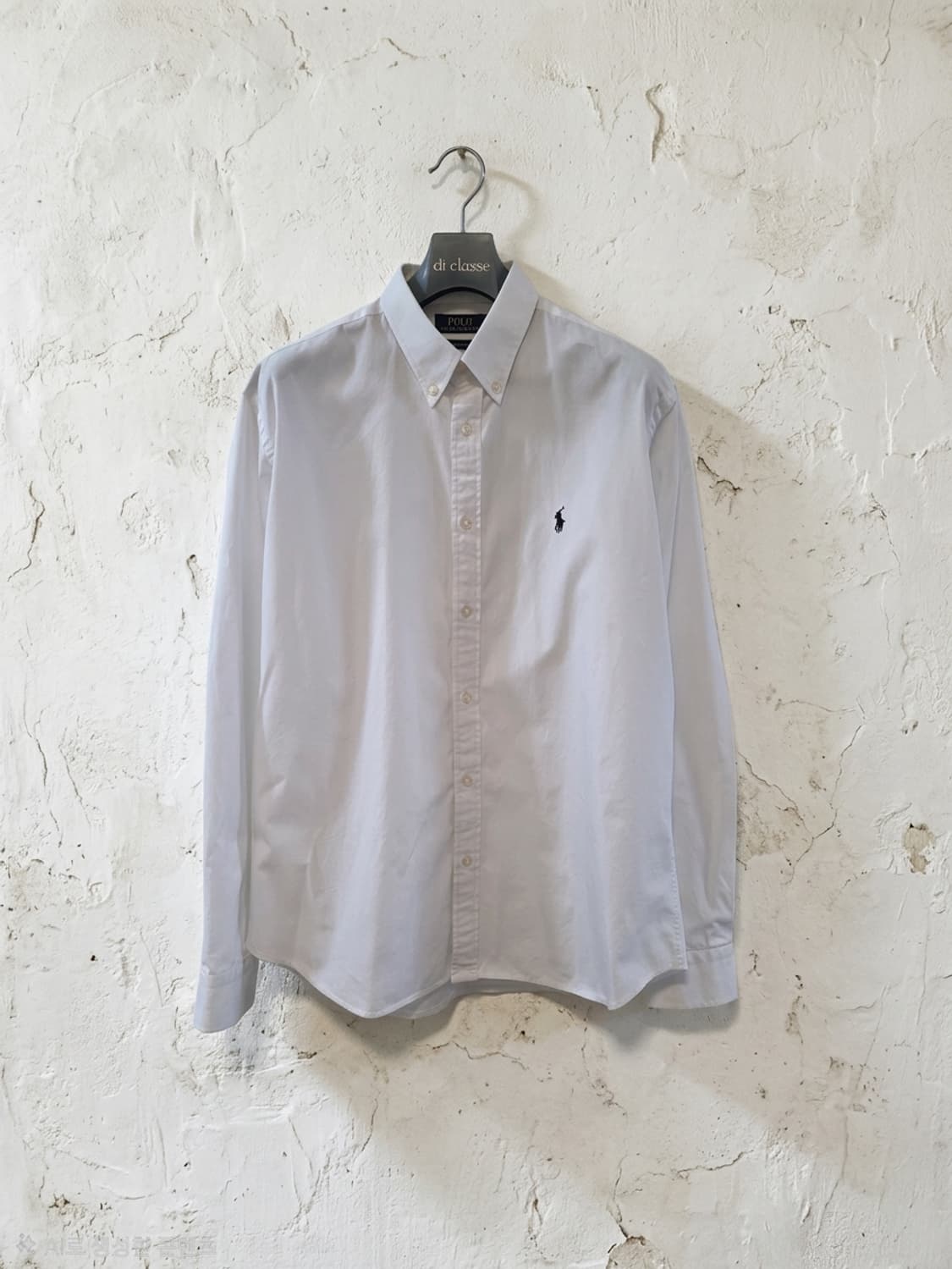 폴로 랄프로렌 화이트 슬림핏 셔츠 L 상품이미지1