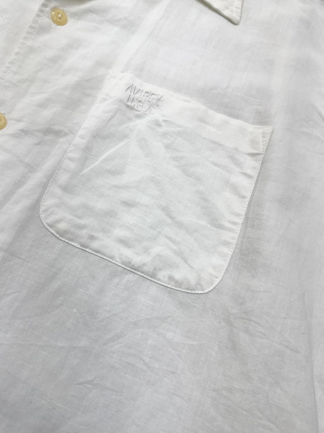 아비렉스 투포켓 리넨 셔츠 상품이미지8