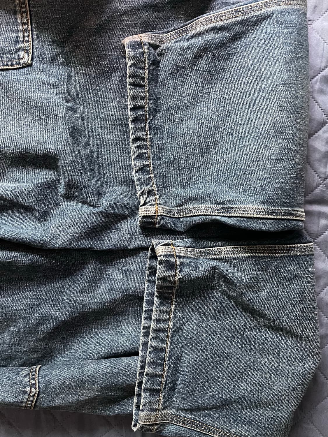 m) 칼하트윕 og 싱글니 카마노 블루 다크 유즈드 워시 상품이미지6