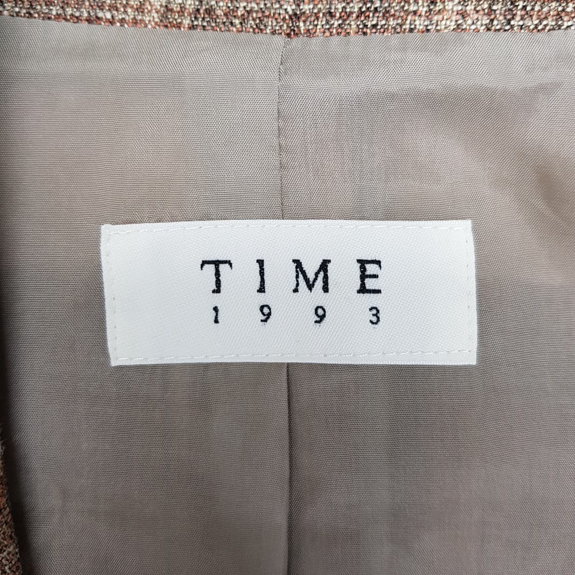 한섬 타임 클래식 체크 테일러드 자켓 88-96-165사이즈 상품이미지8