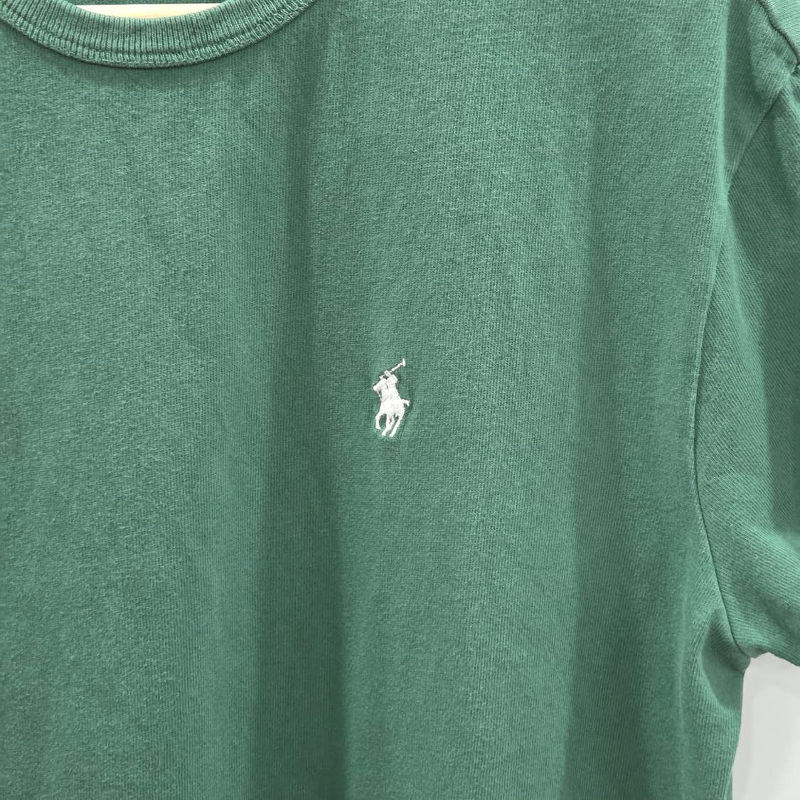 폴로랄프로렌 스몰로고 자수 티셔츠 그린 상품이미지2