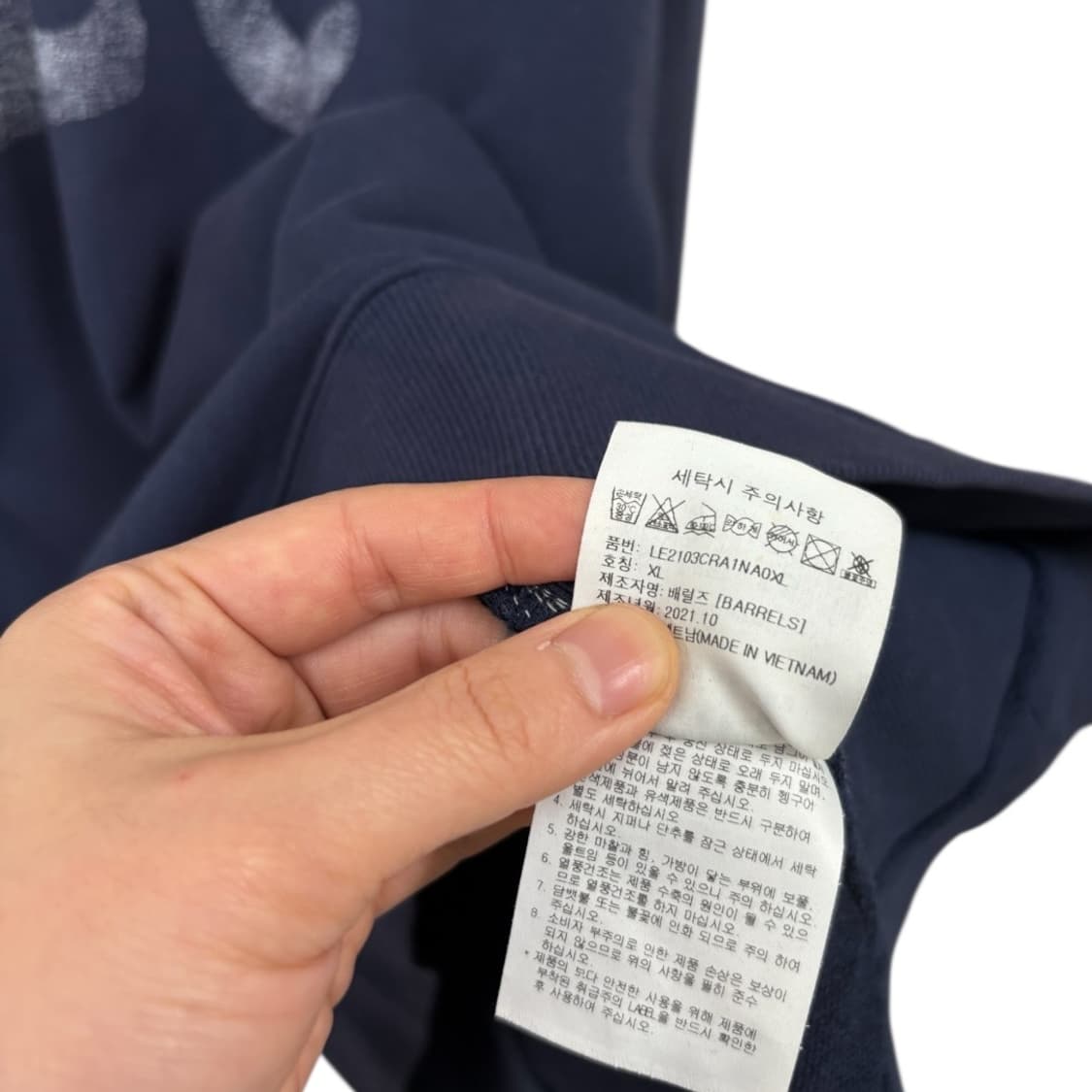 아이앱 LAB x LEE 맨투맨 상품이미지9