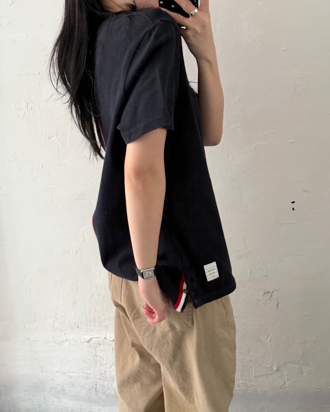 Thom Browne 톰브라운 백 삼선 티셔츠 상품이미지2