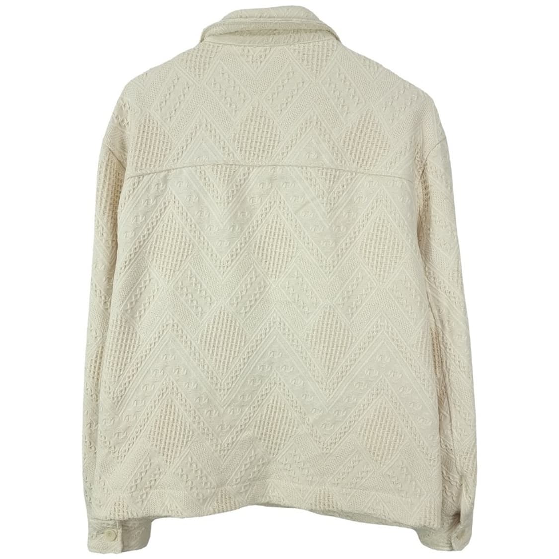 [자라](새상품) 에스닉 패턴 코튼 자켓 아이보리 M19027 상품이미지3